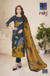 Royal Gold Vol 1 By Rahi Heavy Cambric Cotton Fancy Organic Print With Hand Work  Dress Material Wholesale Market In Surat